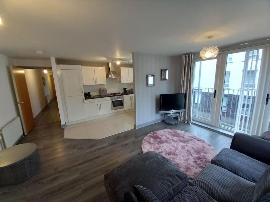 Modern 2-Bedroom City Apartment With Free Parking Belfast Luaran gambar